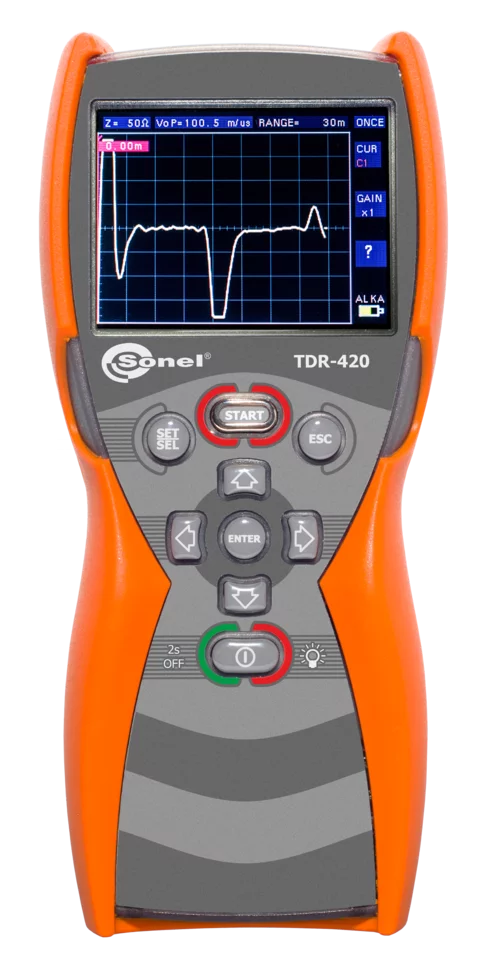 TDR-420 | Location of cords and cables, fault detection | Devices